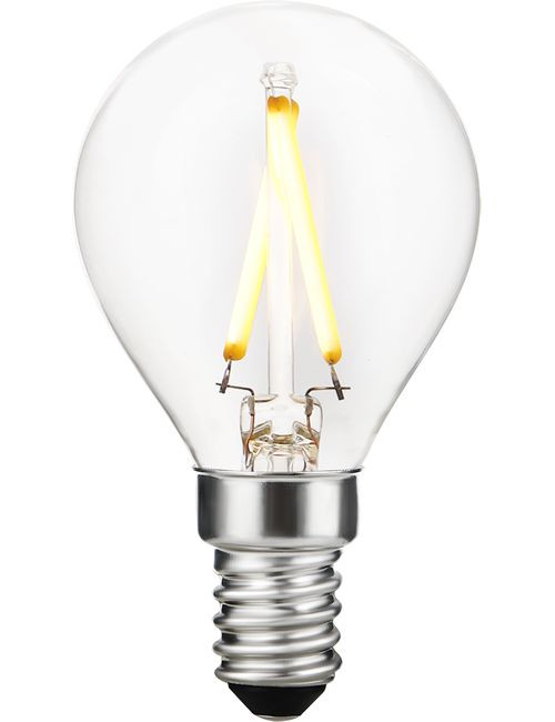 123led LED lamp E14 | Kogel G45 | Helder | 2500K | Dimbaar | 2W LDR09559 - 1