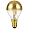 123led LED lamp E14 | Kogel G45 | Kopspiegel | Goud | 2500K | Dimbaar | 4W (25W)  LDR09336 - 1