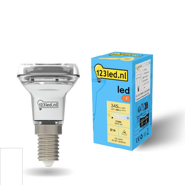 123led LED lamp E14 | Reflector R50 | Helder | 2700K | Dimbaar | 4W (50W) LDR01920 - 1