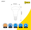 123led LED lamp E14 | Reflector R50 | Mat | 2700K | 4.2W (40W) LDR02537 - 2