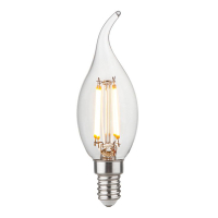 123led LED lamp E14 | Sierkaars C35T | Filament | Helder | 2700K | Dimbaar | 4.7W (40W) LDR09458