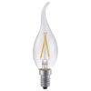 123led LED lamp E14 | Sierkaars C35 | Filament | Helder | 2500K | Dimbaar | 1.5W (15W)  LDR09286 - 1