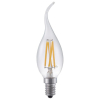 123led LED lamp E14 | Sierkaars C35 | Filament | Helder | 2500K | Dimbaar | 4W (30W)  LDR09290 - 1