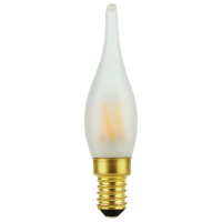 123led LED lamp E14 | Sierkaars C35 | Filament | Mat | 2000K | Dimbaar | 1.8W (10W)  LDR09284