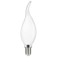 123led LED lamp E14 | Sierkaars C35 | Mat | 2700K | Dimbaar | 5W (40W)  LDR09294