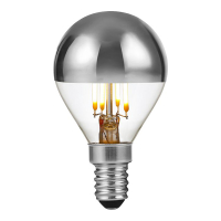 123led LED lamp E14 Kopspiegel | Kogel G45 | Filament | Helder | 2500K | Dimbaar | 4W LDR09471