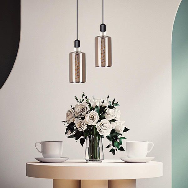 123led LED lamp E27 | Buis | Filament | Smokey | 2200K | Dimbaar | 4W (25W) LDR09489 - 3