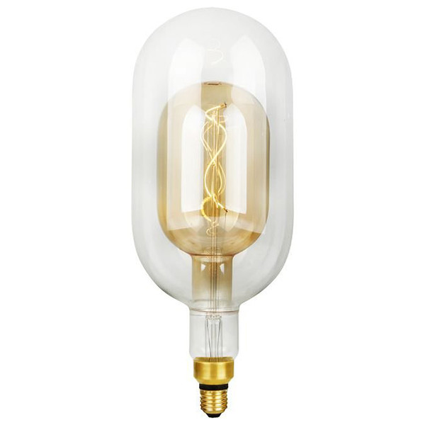 123led LED lamp E27 | Buis T15 | Filament | Goud | 2200K | Dimbaar | 4.9W (50W)  LDR09221 - 1