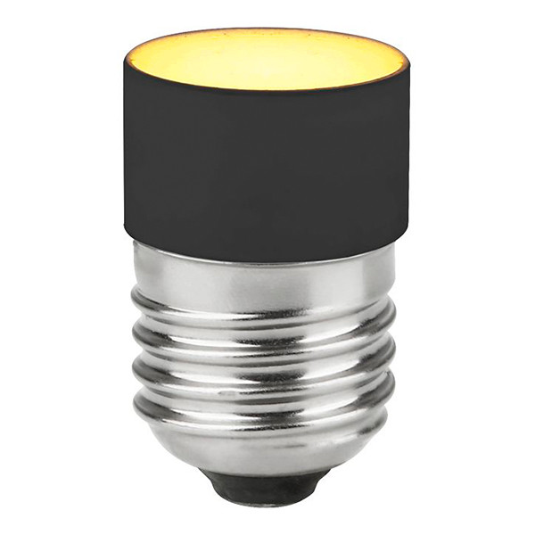 123led LED lamp E27 | Buis T28 | Mat | 2700K | Zwart | Dimbaar | 3.4W (15W) LDR09526 - 1