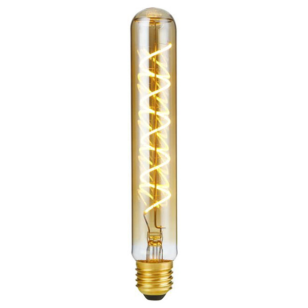 123led LED lamp E27 | Buis T32 | Filament | Goud | 2200K | Dimbaar | 5W (33W)  LDR09093 - 1
