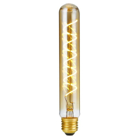 123led LED lamp E27 | Buis T32 | Filament | Goud | 2200K | Dimbaar | 5W (33W)  LDR09093