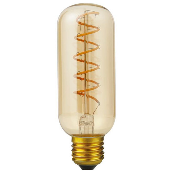 123led LED lamp E27 | Buis T45 | Filament | Goud | 2000K | Dimbaar | 4.0W (21W)  LDR09238 - 2