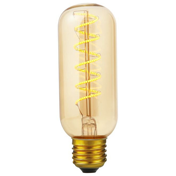 123led LED lamp E27 | Buis T45 | Filament | Goud | 2000K | Dimbaar | 4W (21W) LDR09238 - 1