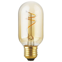 123led LED lamp E27 | Buis T45 | Filament | Goud | 2200K | Dimbaar | 2.9W (25W)  LDR09250