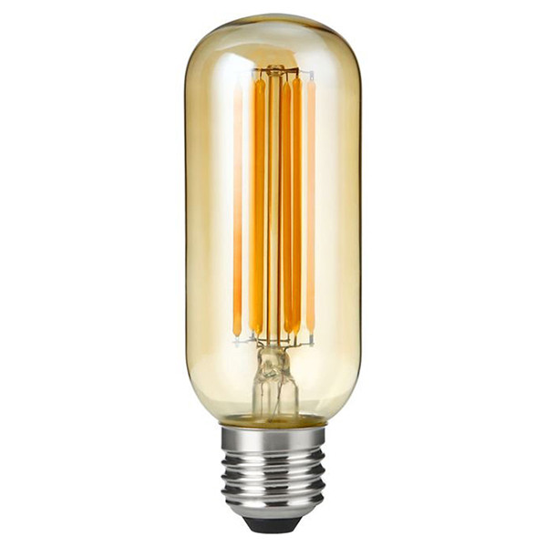 123led LED lamp E27 | Buis T45 | Filament | Goud | 2200K | Dimbaar | 6.5W (45W)  LDR09209 - 1