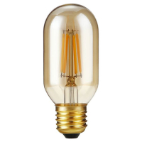 123led LED lamp E27 | Buis T45 | Filament | Goud | 2300K | Dimbaar | 4W (25W)  LDR09207