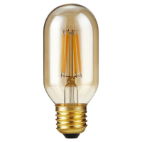 123led LED lamp E27 | Buis T45 | Filament | Goud | 2300K | Dimbaar | CRI >93 | 4W (25W) LDR09207