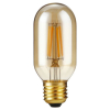 123led LED lamp E27 | Buis T45 | Filament | Goud | 2300K | Dimbaar | CRI >93 | 4W (25W)
