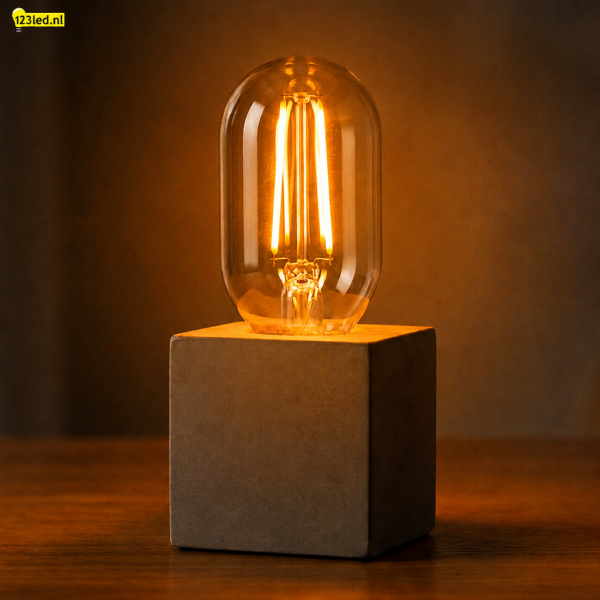 123led LED lamp E27 | Buis T45 | Goud | 2100K | Dimbaar | 3.5W (25W) LDR02666 - 3