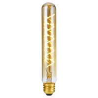 123led LED lamp E27 | Buislamp T32 | Goud | 2200K | Dimbaar | 5W (33W) LDR09093