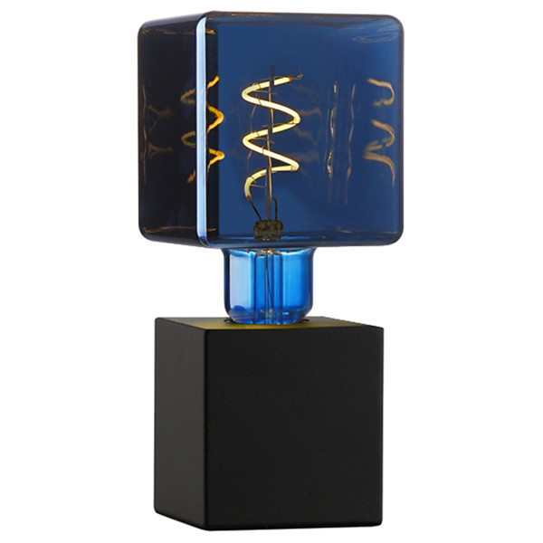 123led LED lamp E27 | Cube | Blauw | 3000K | Dimbaar | 4W (25W) LDR09542 - 3