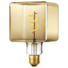 123led LED lamp E27 | Cube | Goud | 2200K | Dimbaar | 4W (25W) LDR09540 - 1