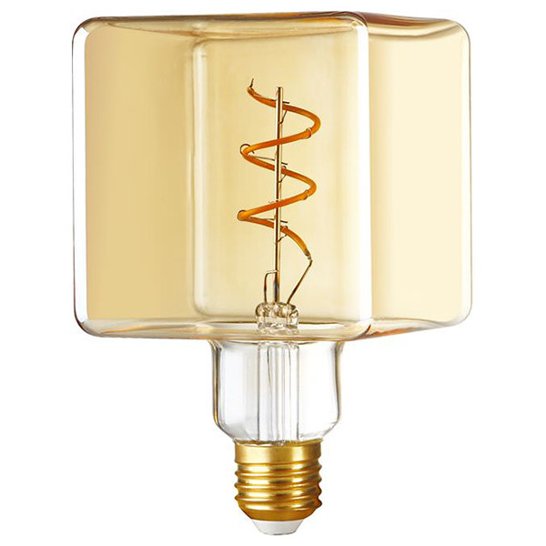 123led LED lamp E27 | Cube | Goud | 2200K | Dimbaar | 4W (25W) LDR09540 - 2
