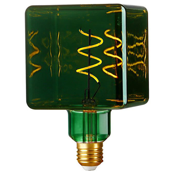 123led LED lamp E27 | Cube | Groen | 2700K | Dimbaar | 4W (25W) LDR09541 - 1