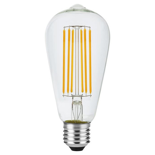 123led LED lamp E27 | Edison ST64 | Filament | 2200K | Dimbaar | 5.5W (39W) LDR09193 - 1