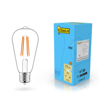 123led LED lamp E27 | Edison ST64 | Filament | 2700K | Dimbaar | 4.5W (40W)  LDR02110