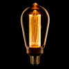 123led LED lamp E27 | Edison ST64 | Filament | Goud | 1800K | 3-staps dimbaar | CRI >95 | 4W