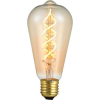 123led LED lamp E27 | Edison ST64 | Filament | Goud | 2000K | Dimbaar | 4.5W (30W)  LDR06305