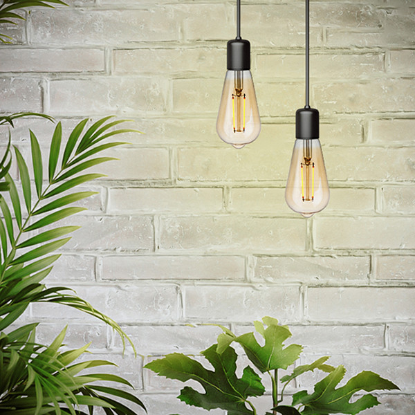 123led LED lamp E27 | Edison ST64 | Filament | Goud | 2200K | Dimbaar | 2.9W (25W) LDR09500 - 3