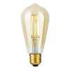 123led LED lamp E27 | Edison ST64 | Filament | Goud | 2200K | Dimbaar | 4.7W (40W) LDR09502 - 1