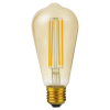 123led LED lamp E27 | Edison ST64 | Filament | Goud | 2200K | Dimbaar | 5W (35W)