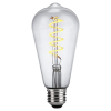 123led LED lamp E27 | Edison ST64 | Filament | Helder | 2200K | Dimbaar | 4W (22W)  LDR09077 - 1