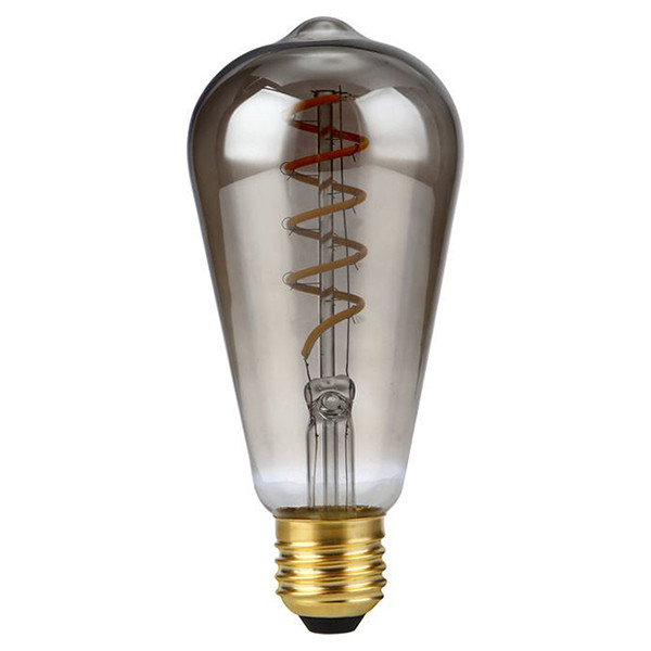 123led LED lamp E27 | Edison ST64 | Filament | Smokey | 2200K | Dimbaar | 4W (16W)  LDR09085 - 2