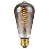 123led LED lamp E27 | Edison ST64 | Filament | Smokey | 2200K | Dimbaar | 4W (16W)  LDR09085 - 1