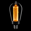 123led LED lamp E27 | Edison ST64 | Kooldraadlamp | Smoke | 1800K | Dimbaar | 5W
