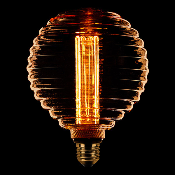 123led LED lamp E27 | Globe G120 | Filament | Goud | 1800K | Dimbaar | CRI >95 | 5W LDR01570 - 1