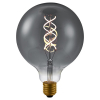 123led LED lamp E27 | Globe G125 | Filament | 2200K | Dimbaar | 5W (13W)