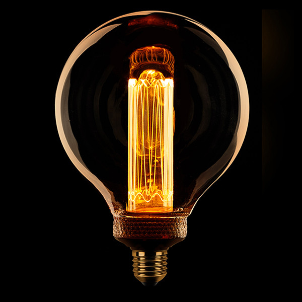 123led LED lamp E27 | Globe G125 | Filament | Goud | 1800K | 3-staps dimbaar | CRI >95 | 5W LDR01568 - 1