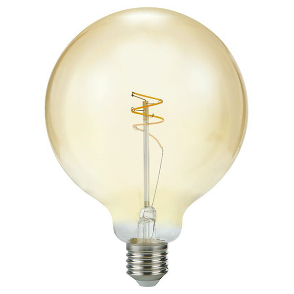 123led LED lamp E27 | Globe G125 | Filament | Goud | 2200K | Dimbaar | 4.2W (40W)  LDR09137 - 1