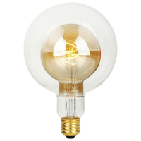 123led LED lamp E27 | Globe G125 | Filament | Goud | 2200K | Dimbaar | 4.9W (40W)  LDR09222