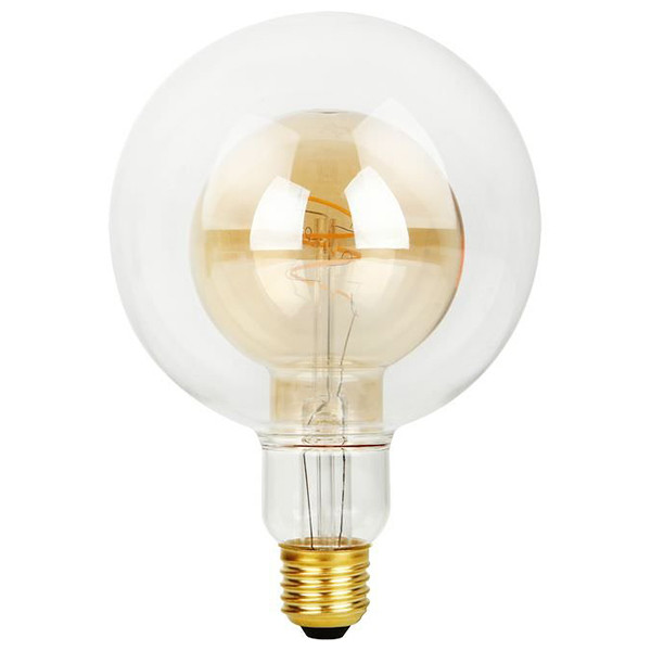 123led LED lamp E27 | Globe G125 | Filament | Goud | 2200K | Dimbaar | 4.9W (40W)  LDR09222 - 2