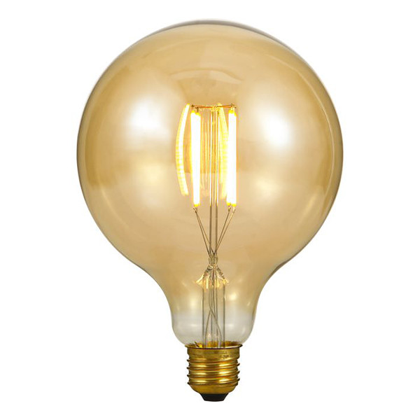 123led LED lamp E27 | Globe G125 | Filament | Goud | 2200K | Dimbaar | 7W (45W) LDR09498 - 1