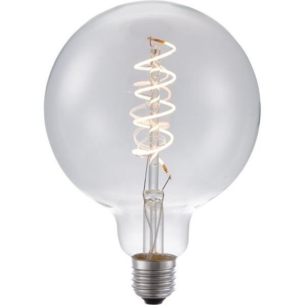 123led LED lamp E27 | Globe G125 | Filament | Helder | 2200K | Dimbaar | 4.5W  LDR06302 - 1