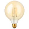 123led LED lamp E27 | Globe G125 | Goud | 2200K | Dimbaar | 2.9W (25W) LDR09496 - 2