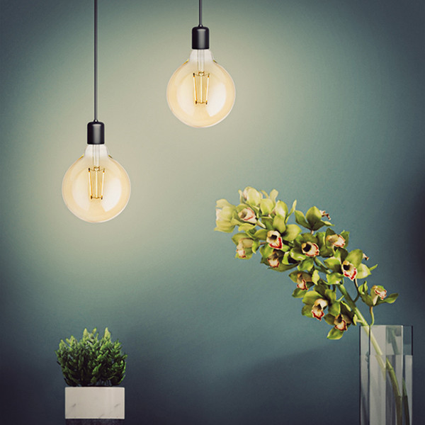 123led LED lamp E27 | Globe G125 | Goud | 2200K | Dimbaar | 2.9W (25W) LDR09496 - 3