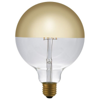 123led LED lamp E27 | Globe G125 | Kopspiegel | Goud | 2500K | Dimbaar | 4W (32W)  LDR09272
